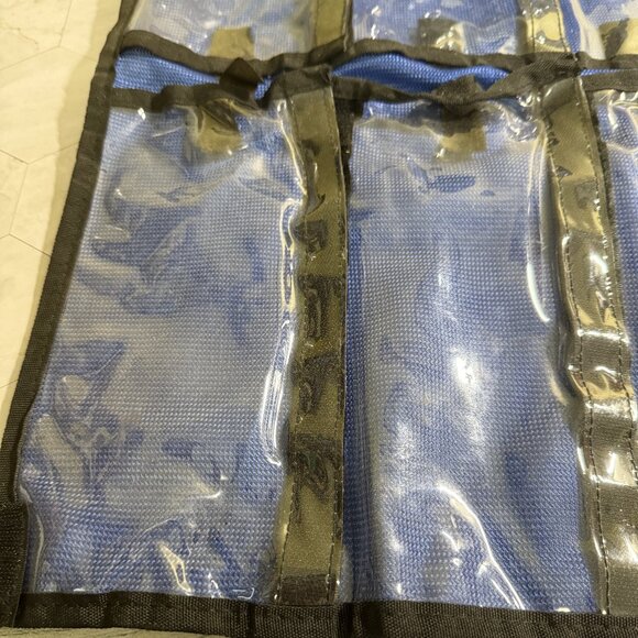 Large Tackle Bag for Fishing Lures, etc. Carry /Storage, 9 Pockets, 29” x 18” - Picture 5 of 7